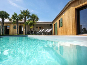 La villa Terracotta - Villa de rêve au calme à 900 m de l'océan avec piscine chauffée
